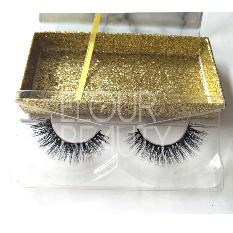 Luxury 3D mink lashes factory high quality low price ED59